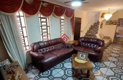 Sobrado com 3 dormitórios à venda, 169 m² por r$ 585.000,00 - vila francisco matarazzo - santo andré/sp