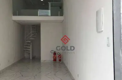 Salão para alugar, 36 m² por r$ 3.150,00 - centro - santo andré/sp