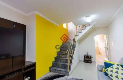 Sobrado com 3 dormitórios à venda, 245 m² por r$ 880.000,00 - jardim rina - santo andré/sp