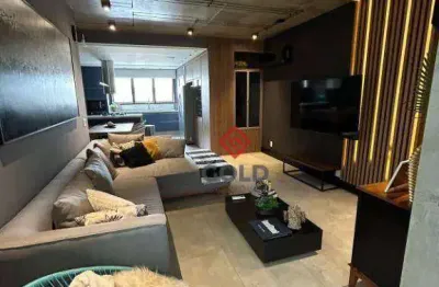Apartamento com 2 dormitórios à venda, 90 m² por r$ 1.380.000,00 - jardim - santo andré/sp