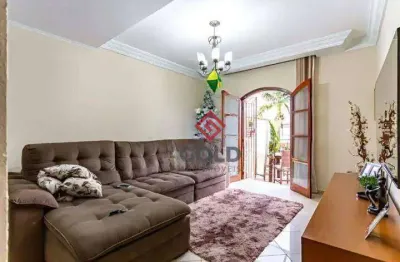 Sobrado para alugar, 125 m² por r$ 3.512,00/mês - vila silvestre - santo andré/sp