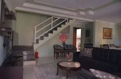 Sobrado à venda, 108 m² por r$ 710.000,00 - parque das nações - santo andré/sp
