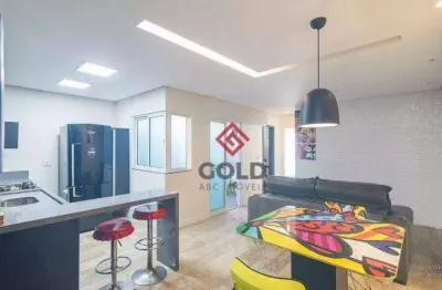 Apartamento com 2 dormitórios à venda, 59 m² por r$ 340.000,00 - parque capuava - santo andré/sp