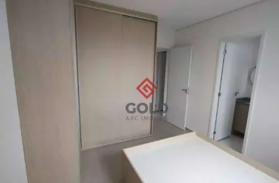 Apartamento com 2 dormitórios para alugar, 48 m² por r$ 3.506,56/mês - centro - são bernardo do campo/sp