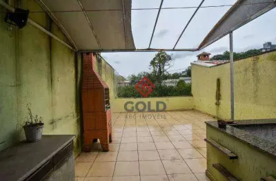Cobertura com 2 dormitórios à venda, 100 m² por r$ 453.000,00 - vila valparaíso - santo andré/sp