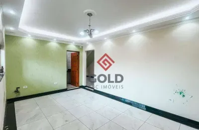 Sobrado com 2 dormitórios para alugar, 130 m² por r$ 2.750,00/mês - jardim rina - santo andré/sp