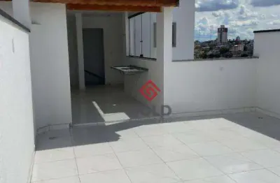 Cobertura com 2 dormitórios à venda, 100 m² por r$ 440.000,00 - jardim santo alberto - santo andré/sp