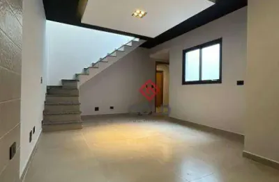 Cobertura com 2 dormitórios à venda, 87 m² por r$ 425.000,00 - vila floresta - santo andré/sp