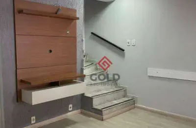Sobrado com 3 dormitórios, 143 m² - venda por r$ 430.000,00 ou aluguel por r$ 2.875,00/mês - jardim santo antônio - santo andré/sp