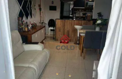 Apartamento com 3 dormitórios à venda, 65 m² por r$ 490.000 - utinga - santo andré/sp