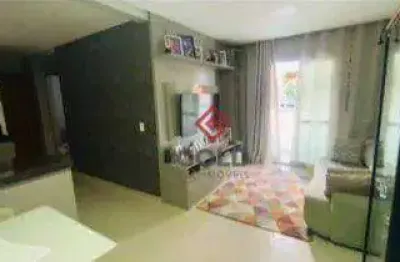 Apartamento com 3 dormitórios à venda, 74 m² por r$ 500.000,00 - parque das nações - santo andré/sp