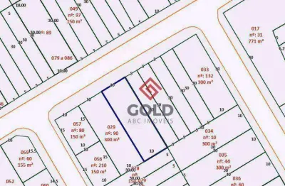 Terreno à venda, 300 m² por r$ 600.000,00 - vila francisco matarazzo - santo andré/sp