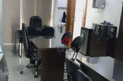 Sala, 27 m² - venda por r$ 137.000,00 ou aluguel por r$ 1.676,00/mês - centro - santo andré/sp