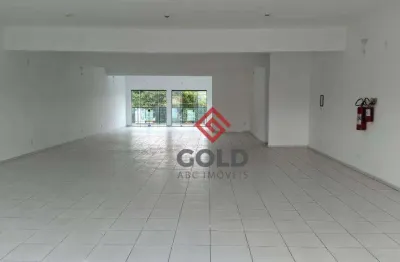Salão para alugar, 215 m² por r$ 5.036,58/mês - vila helena - santo andré/sp