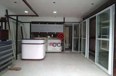 Salão para alugar, 50 m² por r$ 2.170,00/mês - parque das nações - santo andré/sp