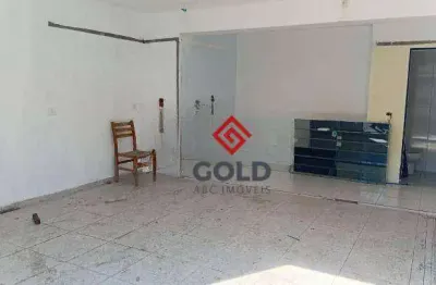 Salão para alugar, 50 m² por r$ 1.670,00/mês - parque das nações - santo andré/sp