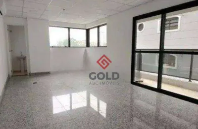 Sala para alugar, 36 m² por r$ 2.788,09/mês - jardim - santo andré/sp