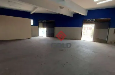 Salão para alugar, 109 m² por r$ 6.000,00/mês - parque das nações - santo andré/sp