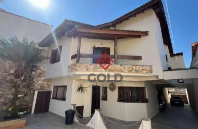 Sobrado com 4 dormitórios, 495 m² - venda ou aluguel - campestre - santo andré/sp
