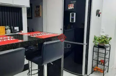 Apartamento com 3 dormitórios à venda, 100 m² - figueiras - santo andré/sp