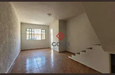 Sobrado com 2 dormitórios para alugar, 161 m² por r$ 3.778,00/mês - jardim stella - santo andré/sp