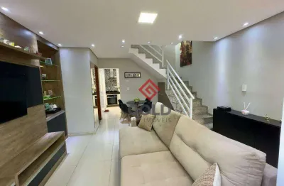 Apartamento triplex com 3 dormitórios à venda, 140 m² por r$ 620.000,00 - vila curuçá - santo andré/sp