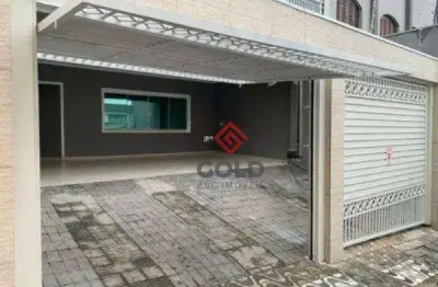 Sobrado com 3 dormitórios para alugar, 220 m² por r$ 7.500,00/mês - centro - santo andré/sp