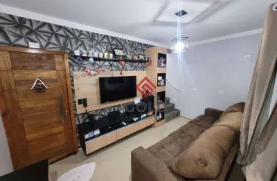 Cobertura à venda, 100 m² por r$ 400.000,00 - parque novo oratório - santo andré/sp