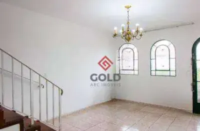 Sobrado com 2 dormitórios para alugar, 135 m² por r$ 2.500,00/mês - vila vitória - santo andré/sp