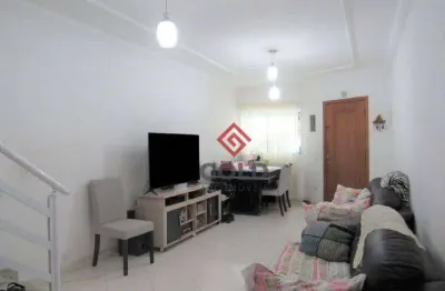 Sobrado à venda, 105 m² por r$ 479.000,00 - utinga - santo andré/sp