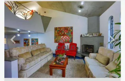 Sobrado com 4 dormitórios, 400 m² - venda por r$ 2.800.000,00 ou aluguel por r$ 8.911,00/mês - vila bastos - santo andré/sp