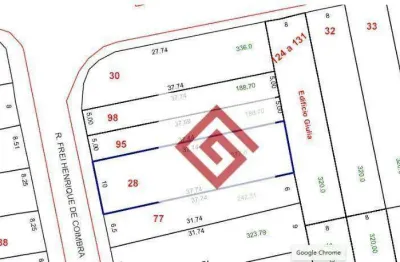 Terreno, 387 m² - venda por r$ 1.262.600,00 ou aluguel por r$ 4.594,00/mês - santa teresinha - santo andré/sp