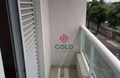 Cobertura com 3 dormitórios para alugar, 86 m² por r$ 2.952,37/mês - vila valparaíso - santo andré/sp
