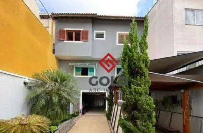 Sobrado com 3 dormitórios à venda, 310 m² por r$ 1.280.000,00 - vila camilópolis - santo andré/sp