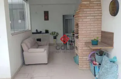 Cobertura com 2 dormitórios à venda, 120 m² por r$ 550.000,00 - vila pires - santo andré/sp