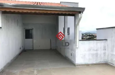 Cobertura com 2 dormitórios à venda, 100 m² por r$ 594.000,00 - vila eldízia - santo andré/sp