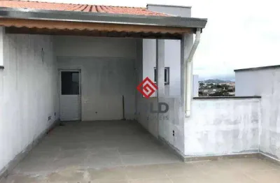Cobertura com 2 dormitórios à venda, 100 m² por r$ 594.660,00 - vila eldízia - santo andré/sp