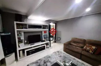 Sobrado com 4 dormitórios à venda, 272 m² por r$ 850.000,00 - vila bela vista - santo andré/sp