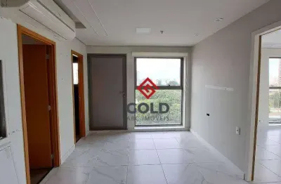 Sala para alugar, 42 m² por r$ 3.745,29/mês - vila guiomar - santo andré/sp