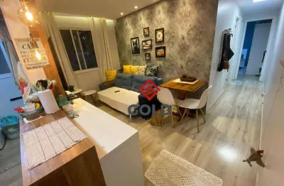 Apartamento com 2 dormitórios à venda, 42 m² por r$ 265.000,00 - parque são vicente - mauá/sp