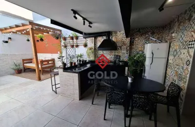 Sobrado com 3 dormitórios à venda, 211 m² por r$ 1.400.000,00 - vila assunção - santo andré/sp