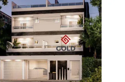 Cobertura com 3 dormitórios à venda, 140 m² por r$ 1.250.000,00 - jardim - santo andré/sp