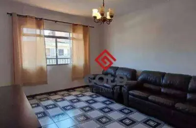 Sobrado com 5 dormitórios para alugar, 198 m² por r$ 4.290,00/mês - jardim do estádio - santo andré/sp