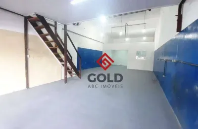 Salão para alugar, 100 m² por r$ 4.750,00/mês - demarchi - são bernardo do campo/sp