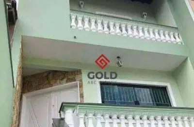 Casa com 3 dormitórios à venda, 125 m² por r$ 680.000,00 - jardim las vegas - santo andré/sp