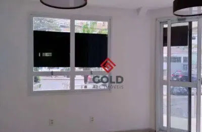 Sala para alugar, 218 m² por r$ 9.439,50/mês - jardim - santo andré/sp