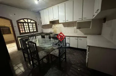 Sobrado com 4 dormitórios para alugar, 180 m² por r$ 4.480,00/mês - jardim do estádio - santo andré/sp