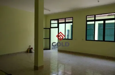 Salão para alugar, 100 m² por r$ 3.280,00/mês - parque novo oratório - santo andré/sp