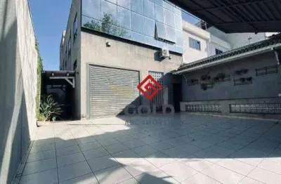 Galpão, 300 m² - venda por r$ 2.900.000,00 ou aluguel por r$ 22.632,00/mês - parque oratório - santo andré/sp