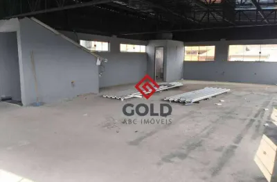 Salão para alugar, 128 m² por r$ 3.200,00/mês - jardim rina - santo andré/sp